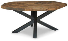 Load image into Gallery viewer, Haileeton Brown/Black Coffee Table
