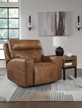 Load image into Gallery viewer, Game Plan Caramel Oversized Power Recliner
