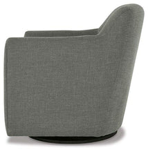 Load image into Gallery viewer, Bradney Smoke Swivel Accent Chair
