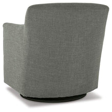 Load image into Gallery viewer, Bradney Smoke Swivel Accent Chair
