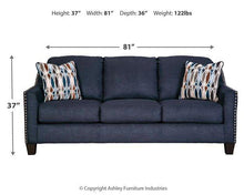 Load image into Gallery viewer, Creeal Heights Ink Sofa and Loveseat
