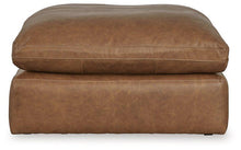 Load image into Gallery viewer, Emilia Caramel Oversized Accent Ottoman
