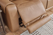 Load image into Gallery viewer, Card Player Cappuccino Power Reclining Loveseat
