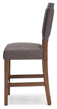 Load image into Gallery viewer, Benmara Grayish Brown/Brown Counter Height Bar Stool (Set of 2)
