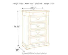 Load image into Gallery viewer, Bolanburg - Five Drawer Chest
