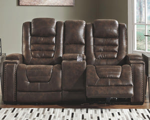 Game - Pwr Rec Loveseat/con/adj Hdrst