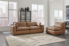 Load image into Gallery viewer, Emilia Caramel 3-Piece Sectional Sofa
