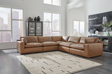 Load image into Gallery viewer, Emilia Caramel 5-Piece Sectional
