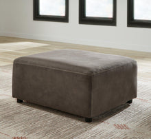 Load image into Gallery viewer, Allena Gunmetal Oversized Accent Ottoman
