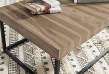 Load image into Gallery viewer, Bellwick Natural/Black Coffee Table
