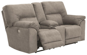 Cavalcade - Dbl Rec Pwr Loveseat W/console