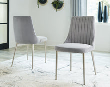 Load image into Gallery viewer, Barchoni Gray Dining Chair
