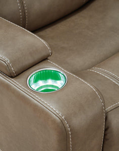 Crenshaw Cappuccino Power Recliner