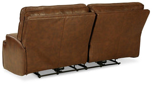 Francesca Auburn Power Reclining Sofa