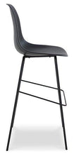 Load image into Gallery viewer, Forestead Black Bar Height Bar Stool (Set of 2)
