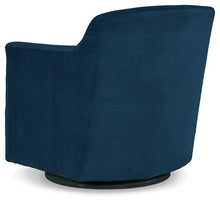 Load image into Gallery viewer, Bradney Ink Swivel Accent Chair
