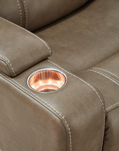 Crenshaw Cappuccino Power Recliner