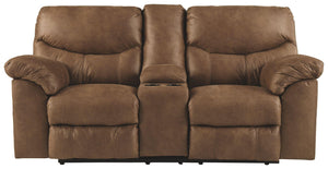 Boxberg - Dbl Rec Loveseat W/console