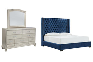 Coralayne 5-Piece Upholstered Bedroom Set