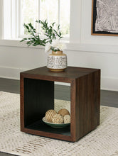 Load image into Gallery viewer, Hensington Brown/Black End Table
