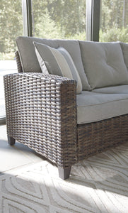 Cloverbrooke Gray 4-Piece Outdoor Conversation Set