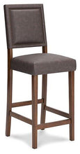 Load image into Gallery viewer, Benmara Grayish Brown/Brown Bar Height Bar Stool
