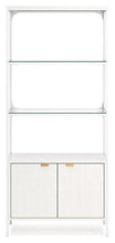 Load image into Gallery viewer, Deznee White Large Bookcase
