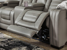 Load image into Gallery viewer, Backtrack Gray Power Reclining Loveseat
