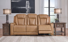 Load image into Gallery viewer, Card Player Cappuccino Power Reclining Sofa
