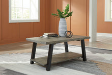 Load image into Gallery viewer, Brennegan Gray/Black Coffee Table
