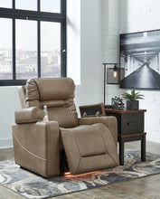 Load image into Gallery viewer, Crenshaw Cappuccino Power Recliner
