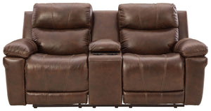 Edmar - Pwr Rec Loveseat/con/adj Hdrst