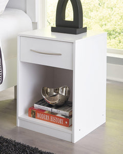 Flannia - One Drawer Night Stand