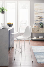 Load image into Gallery viewer, Forestead White Bar Height Bar Stool
