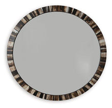 Load image into Gallery viewer, Ellford Black/Brown/Cream Accent Mirror
