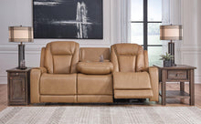 Load image into Gallery viewer, Card Player Cappuccino Power Reclining Sofa
