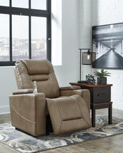 Load image into Gallery viewer, Crenshaw Cappuccino Power Recliner
