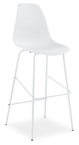 Forestead White Bar Height Bar Stool (Set of 2)