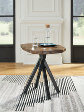 Load image into Gallery viewer, Haileeton Brown/Black End Table
