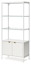 Load image into Gallery viewer, Deznee White Large Bookcase
