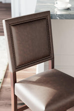 Load image into Gallery viewer, Benmara Brown/Dark Brown Counter Height Bar Stool
