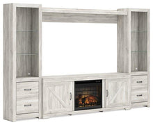 Load image into Gallery viewer, Bellaby 4-Piece Entertainment Center with Electric Fireplace

