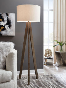 Dallson - Wood Floor Lamp (1/cn)