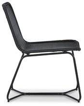 Load image into Gallery viewer, Daviston Black Accent Chair
