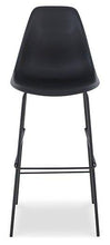 Load image into Gallery viewer, Forestead Black Bar Height Bar Stool
