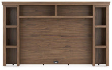 Load image into Gallery viewer, Boardernest Brown TV Stand Hutch
