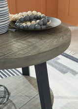 Load image into Gallery viewer, Brennegan Gray/Black End Table
