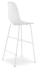 Load image into Gallery viewer, Forestead White Bar Height Bar Stool
