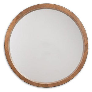 Jamesburg Brown/Black Accent Mirror