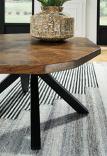 Load image into Gallery viewer, Haileeton Brown/Black Coffee Table
